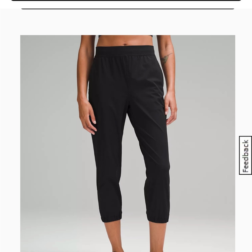 Lululemon adapted state high rise cropped jogger